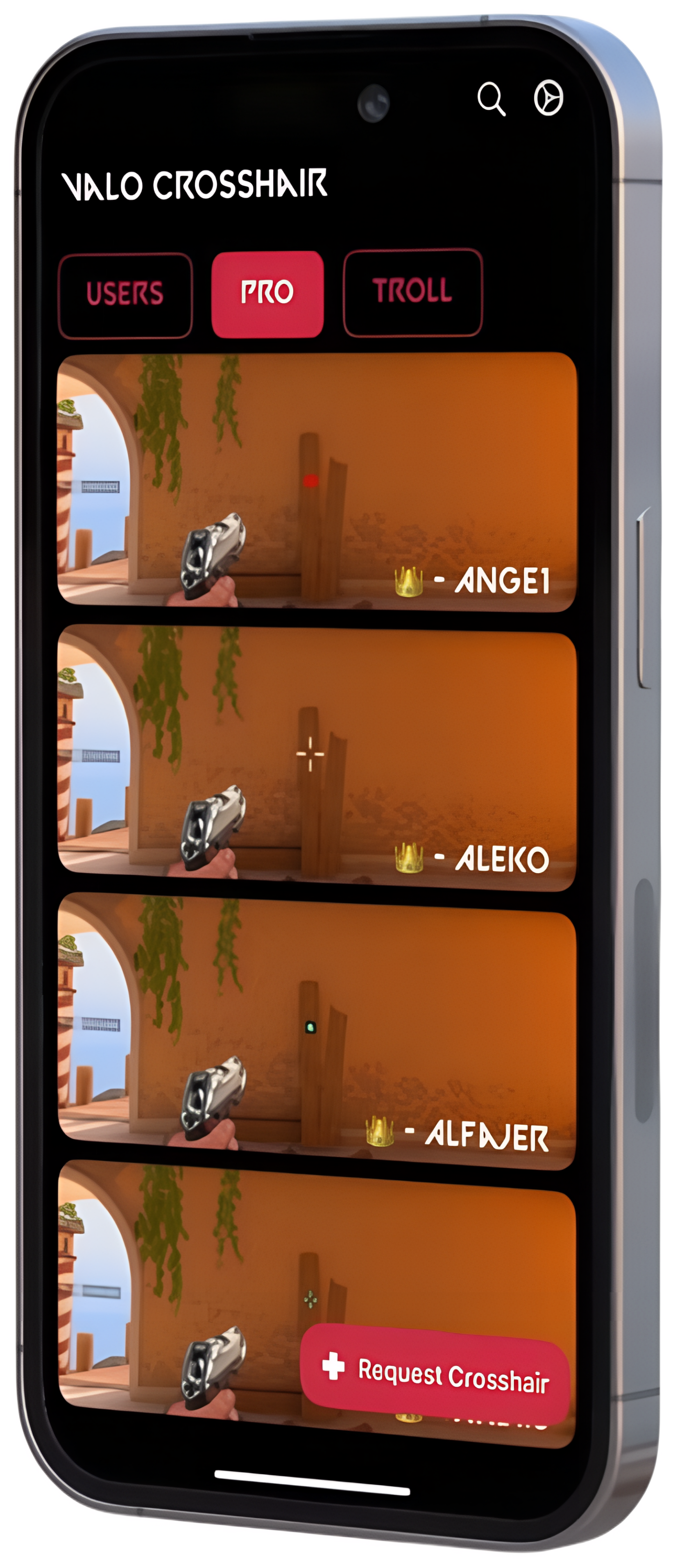 Valo Crosshair Pro App